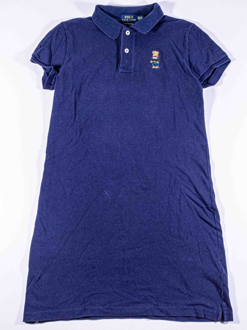 Polo Ralph Lauren Polo Bear Mesh Mini Polo Dress Womens XS Short Sleeve